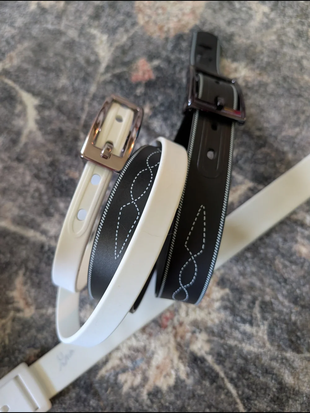 C4 Equestrian Belt Lot- 3 Belts - 2 Classic, 1 Skinny